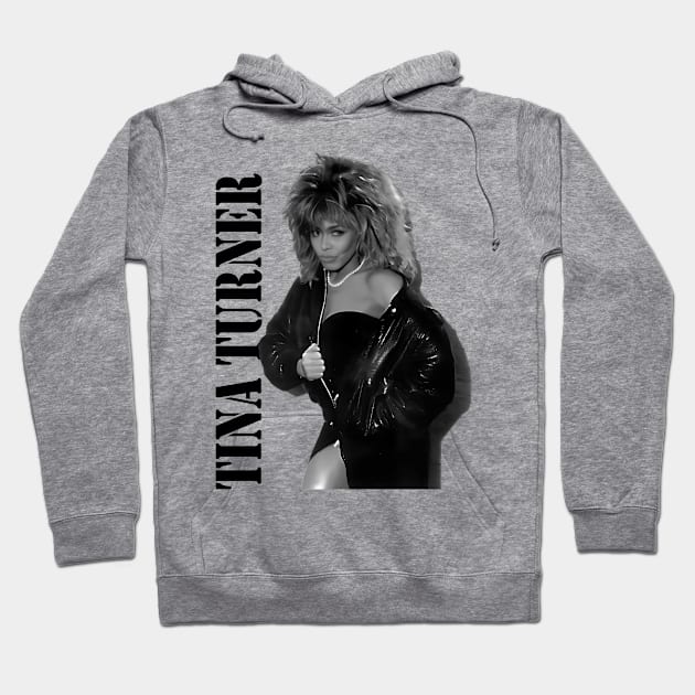 Tina Turner Vintage Hoodie by BeeFest